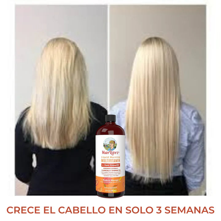 Multivitamina Para El Crecimiento Del Cabello con lustriva - MARYRUTH'S™ 💇♀️✨