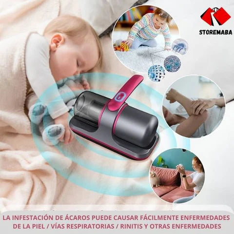 Aspiradora Inalámbrica de Mano AeroClean™ Anti Ácaros