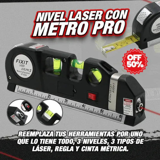 Metro Láser 3 en 1: El secreto para instalaciones sin errores