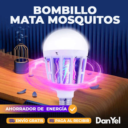 BOMBILLA LED ANTIMOSQUITO 2 EN 1