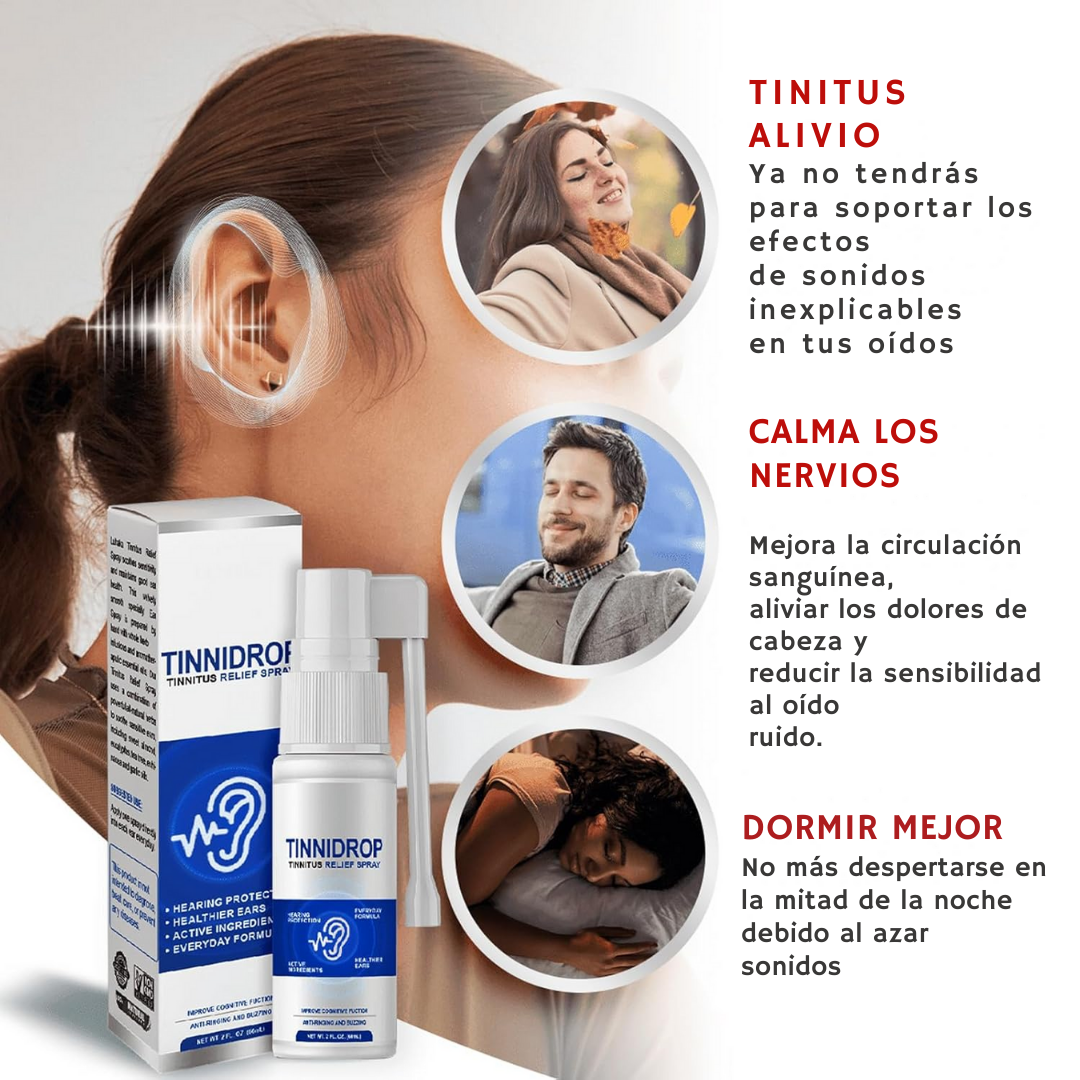 LUHAKA TINNIDROP® - SPRAY LIMPIADOR DE OÍDOS