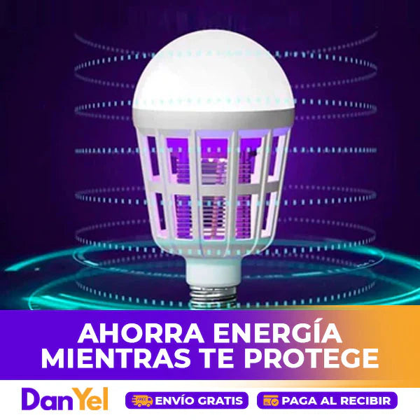 BOMBILLA LED ANTIMOSQUITO 2 EN 1