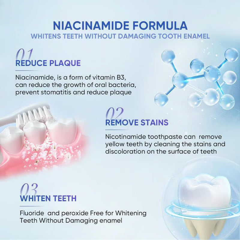 Pasta dental blanqueadora con niacinamida bright white™