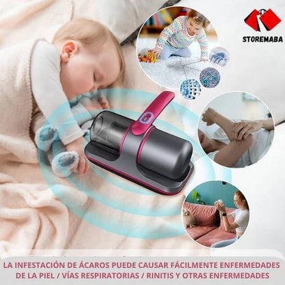 Aspiradora Inalámbrica de Mano AeroClean™  Anti Ácaros