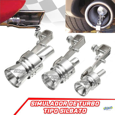 SIMULADOR SILBATO TURBO PARA AUTOMOVIL Y MOTO